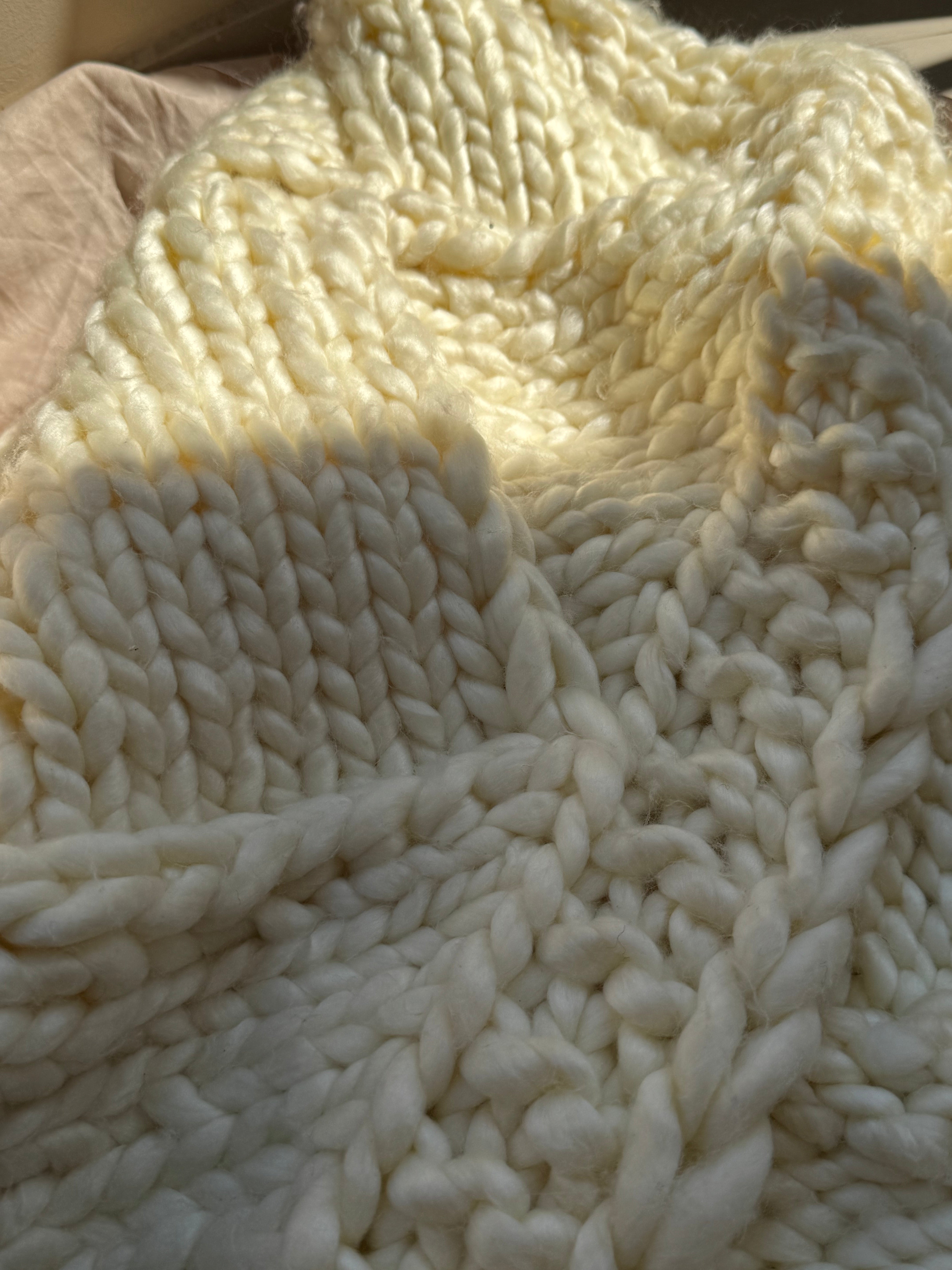 100% handmade crochet baby blanket made from soft cotton – the perfect newborn baby gift, providing the warmth and comfort your little one needs.