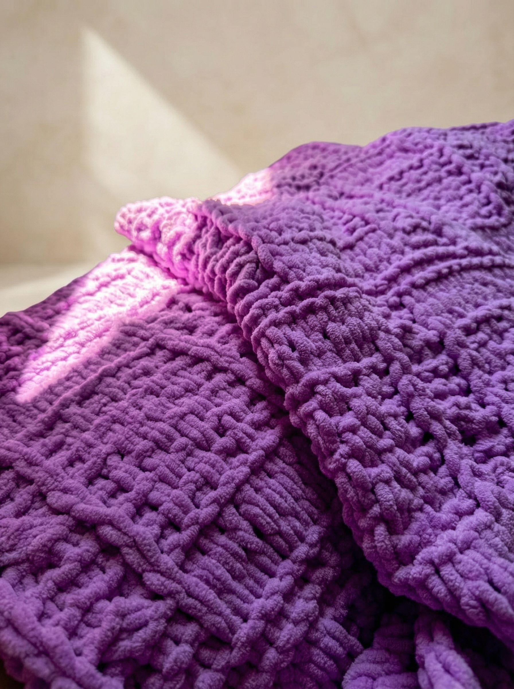 Totally handmade crochet baby blanket, sized 80x100 cm, perfect as a personalized baby blanket. Soft and cozy for your little one’s comfort.